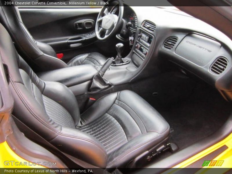  2004 Corvette Convertible Black Interior