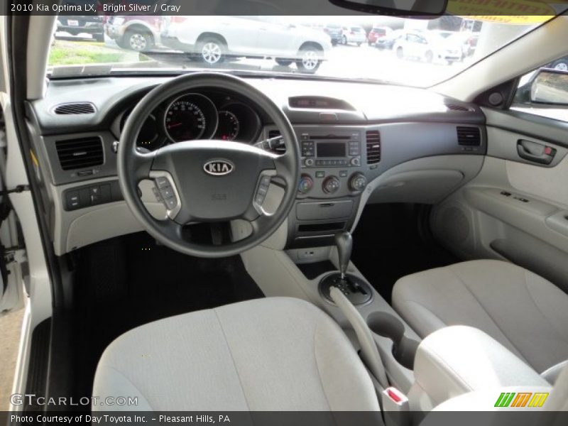 Bright Silver / Gray 2010 Kia Optima LX