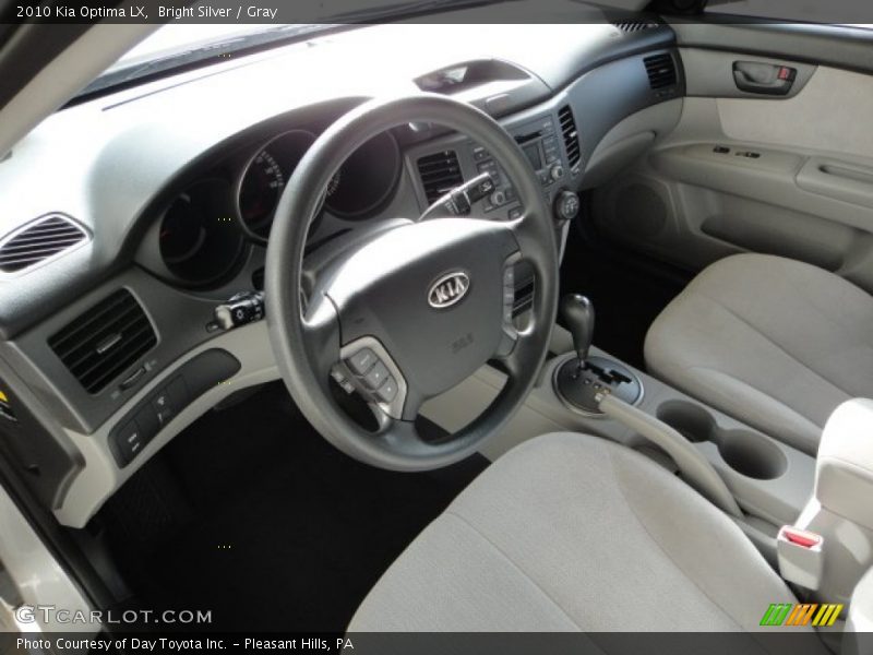 Bright Silver / Gray 2010 Kia Optima LX