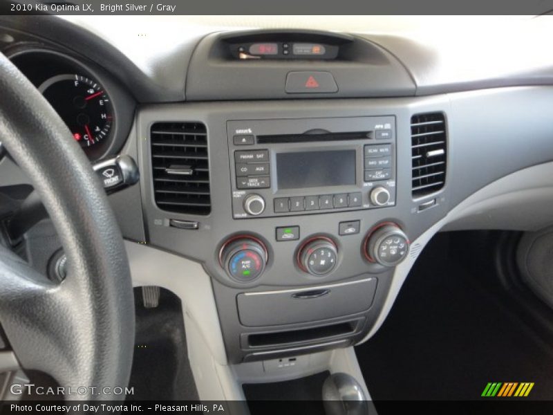 Bright Silver / Gray 2010 Kia Optima LX
