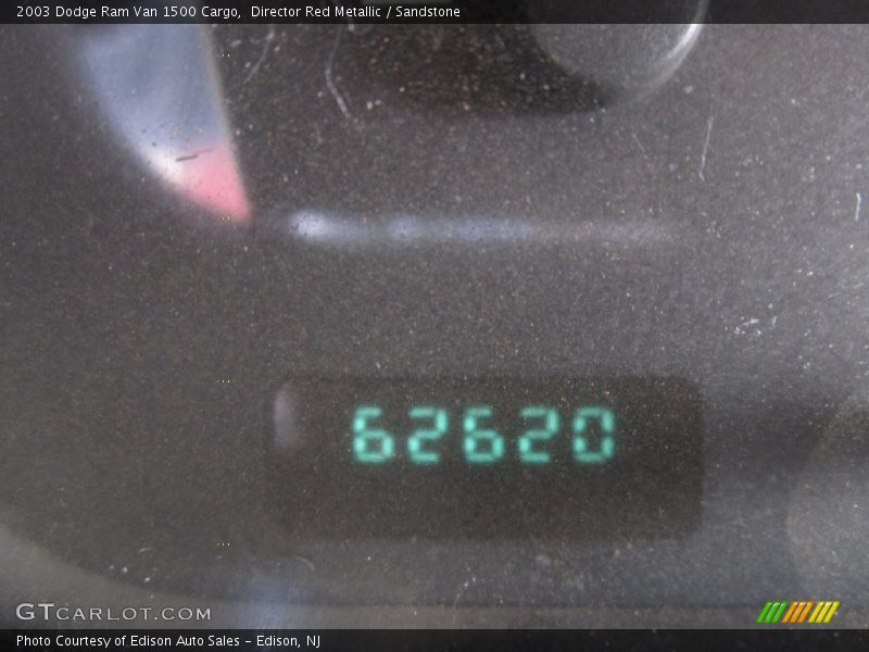 Director Red Metallic / Sandstone 2003 Dodge Ram Van 1500 Cargo
