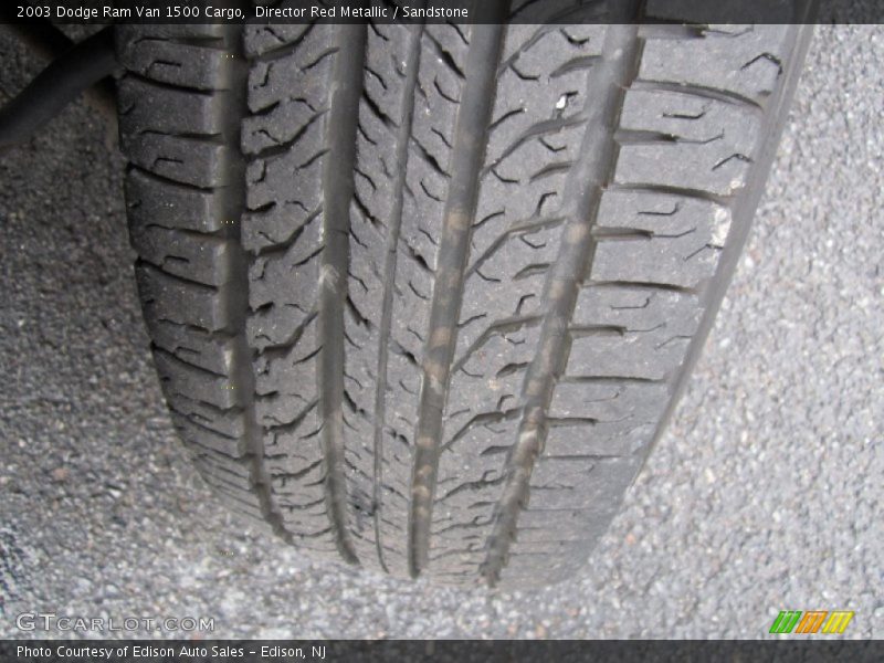 Director Red Metallic / Sandstone 2003 Dodge Ram Van 1500 Cargo