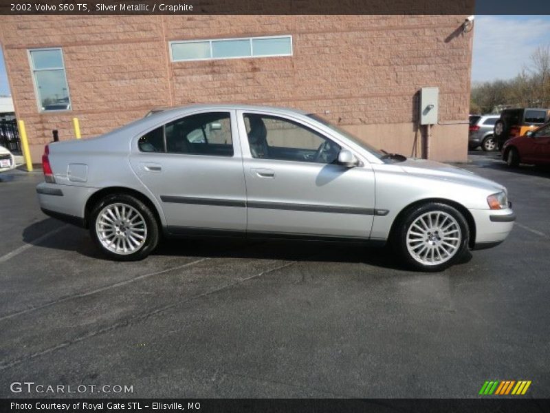 Silver Metallic / Graphite 2002 Volvo S60 T5