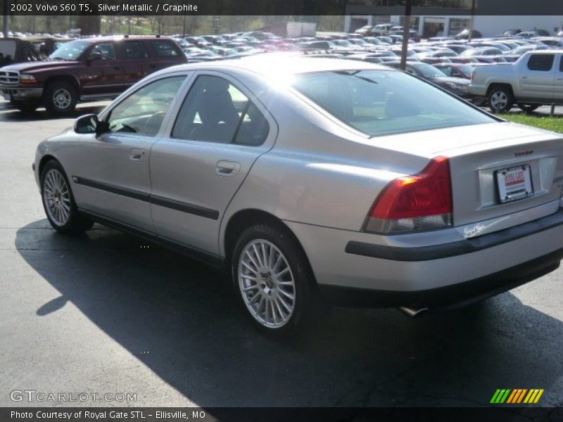 Silver Metallic / Graphite 2002 Volvo S60 T5