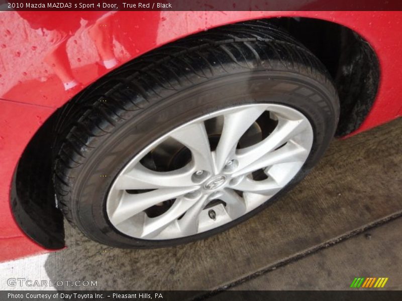 True Red / Black 2010 Mazda MAZDA3 s Sport 4 Door