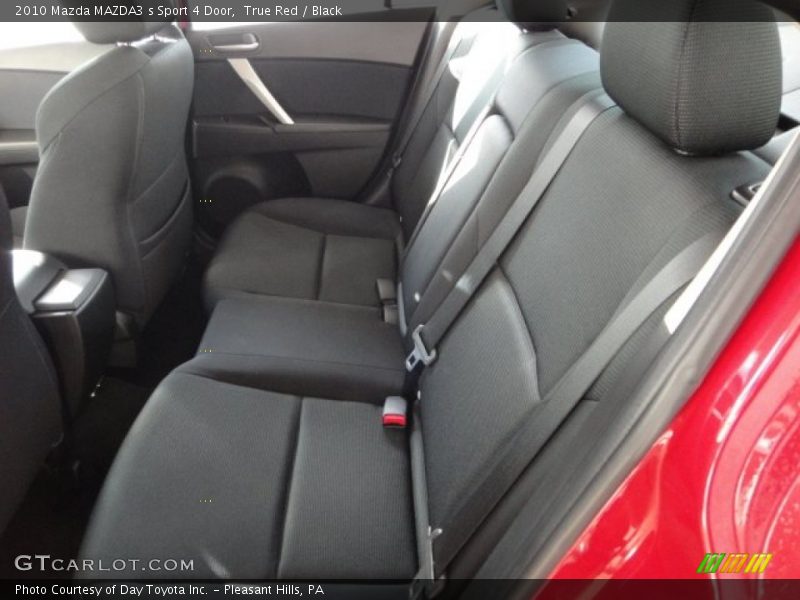 True Red / Black 2010 Mazda MAZDA3 s Sport 4 Door