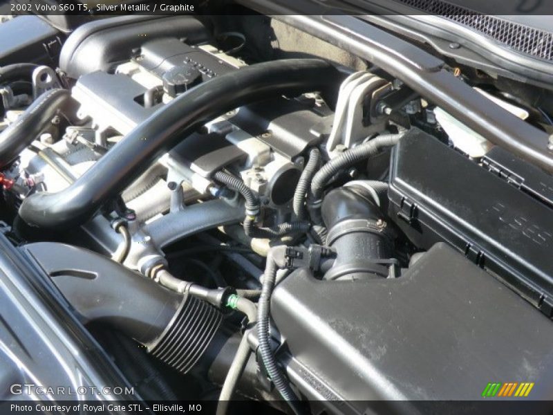  2002 S60 T5 Engine - 2.3 Liter Turbocharged DOHC 20-Valve Inline 5 Cylinder