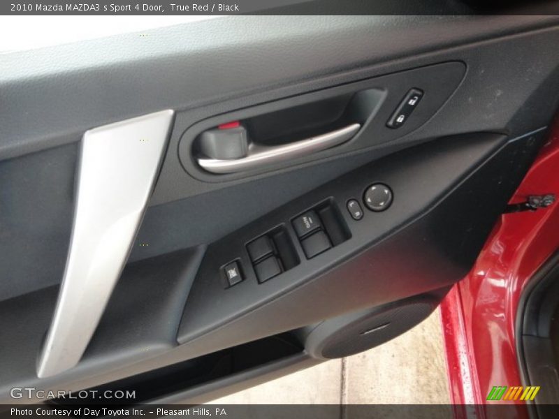 True Red / Black 2010 Mazda MAZDA3 s Sport 4 Door