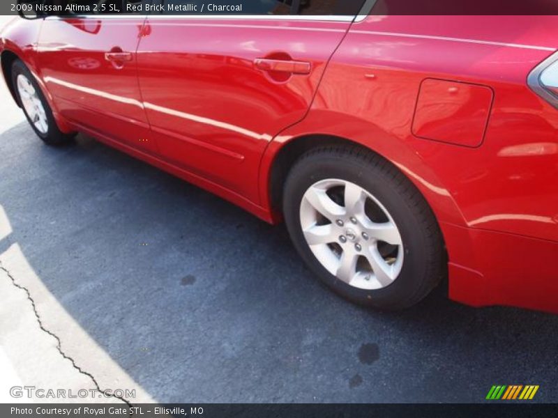 Red Brick Metallic / Charcoal 2009 Nissan Altima 2.5 SL