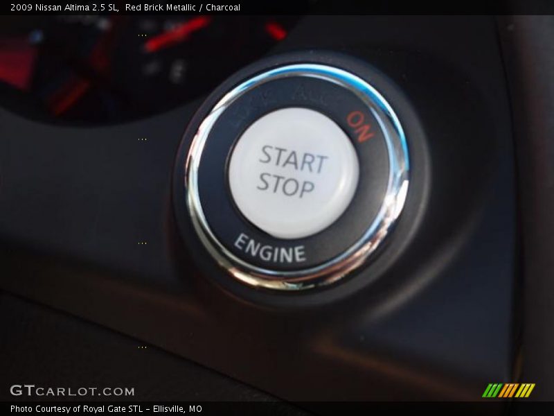 Red Brick Metallic / Charcoal 2009 Nissan Altima 2.5 SL