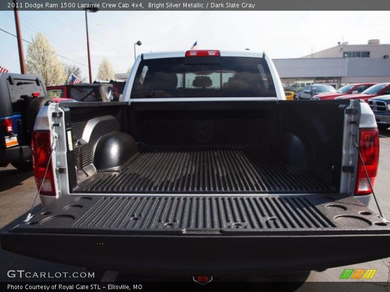 Bright Silver Metallic / Dark Slate Gray 2011 Dodge Ram 1500 Laramie Crew Cab 4x4