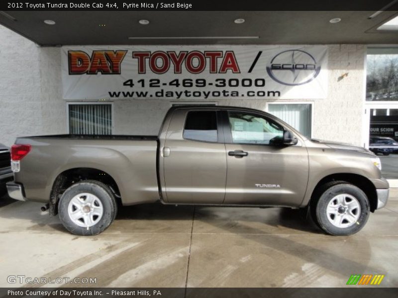 Pyrite Mica / Sand Beige 2012 Toyota Tundra Double Cab 4x4