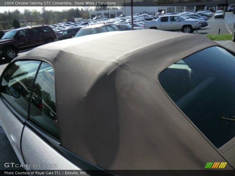 Stone White / Sandstone 2004 Chrysler Sebring GTC Convertible
