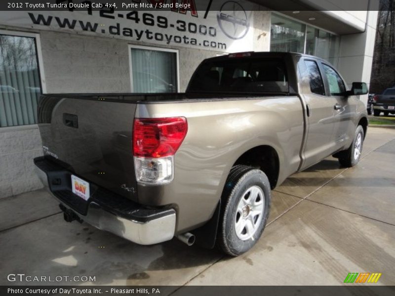 Pyrite Mica / Sand Beige 2012 Toyota Tundra Double Cab 4x4