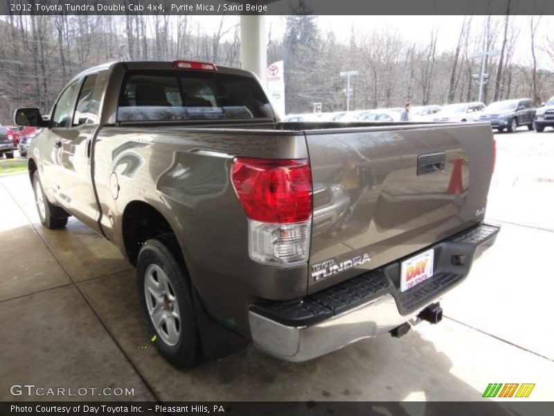 Pyrite Mica / Sand Beige 2012 Toyota Tundra Double Cab 4x4