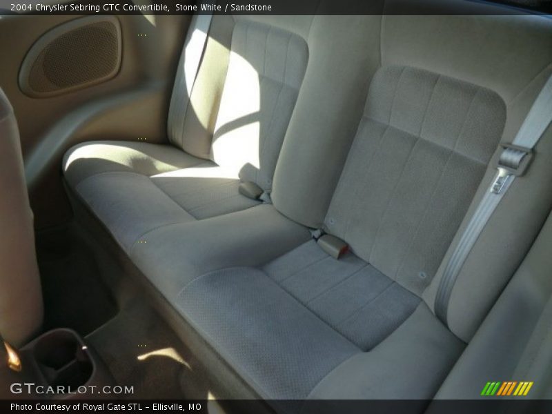 Stone White / Sandstone 2004 Chrysler Sebring GTC Convertible