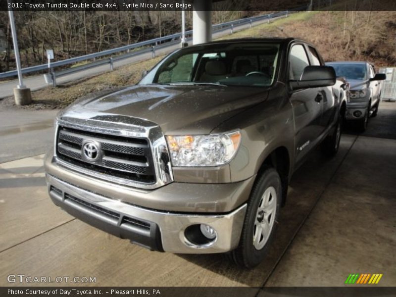 Pyrite Mica / Sand Beige 2012 Toyota Tundra Double Cab 4x4