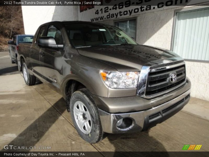 Pyrite Mica / Sand Beige 2012 Toyota Tundra Double Cab 4x4