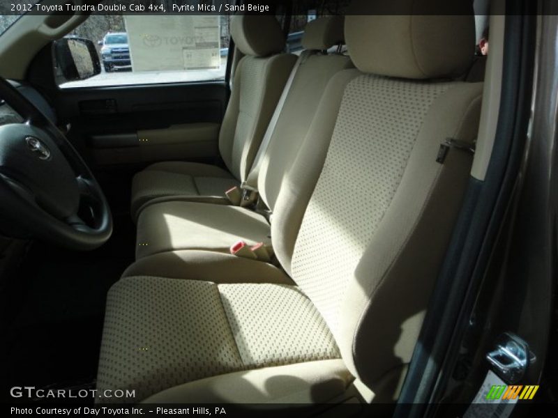 Pyrite Mica / Sand Beige 2012 Toyota Tundra Double Cab 4x4