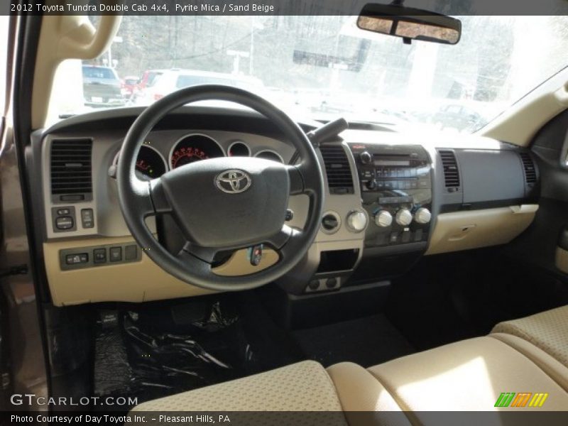 Pyrite Mica / Sand Beige 2012 Toyota Tundra Double Cab 4x4