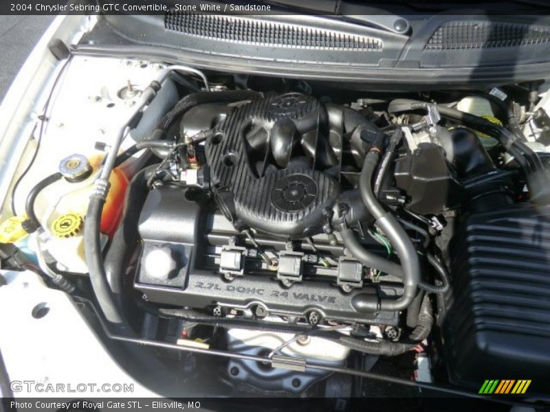 Stone White / Sandstone 2004 Chrysler Sebring GTC Convertible