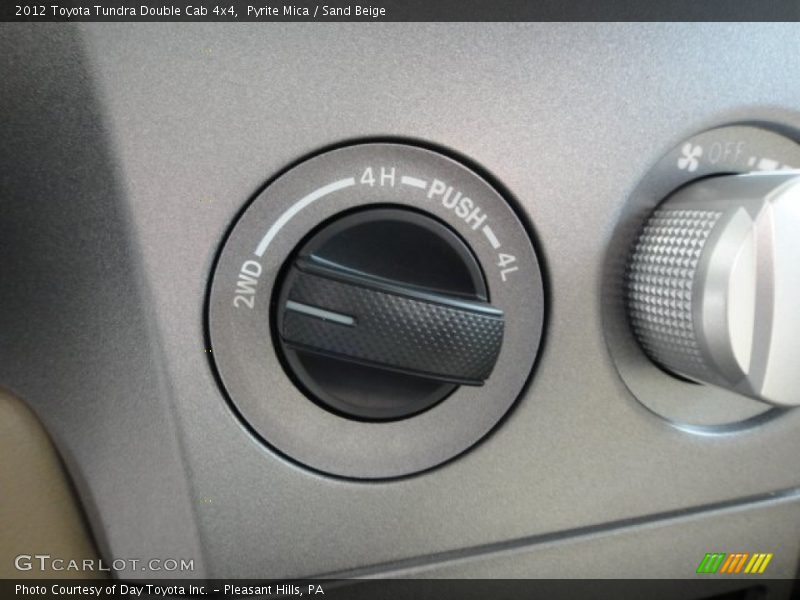 Pyrite Mica / Sand Beige 2012 Toyota Tundra Double Cab 4x4