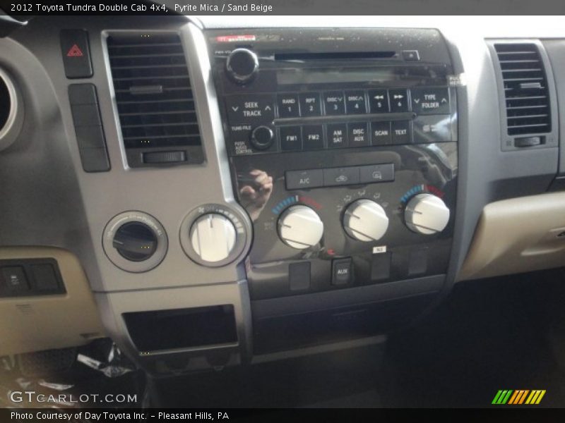 Pyrite Mica / Sand Beige 2012 Toyota Tundra Double Cab 4x4