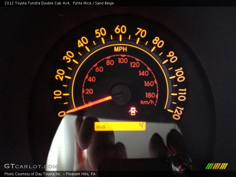 Pyrite Mica / Sand Beige 2012 Toyota Tundra Double Cab 4x4