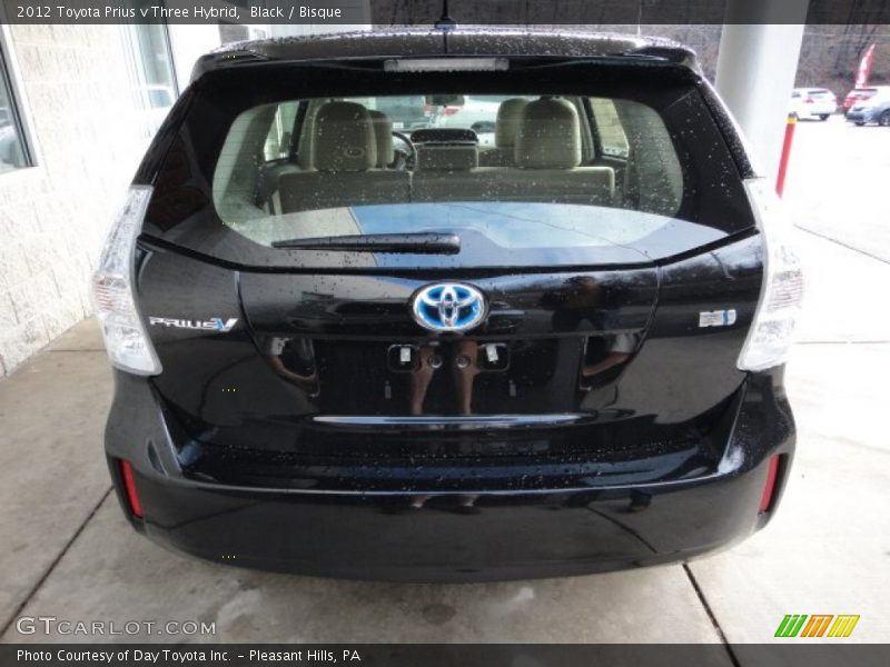 Black / Bisque 2012 Toyota Prius v Three Hybrid