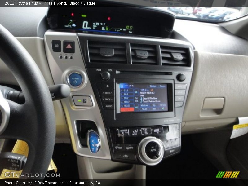 Black / Bisque 2012 Toyota Prius v Three Hybrid