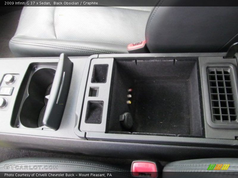 Black Obsidian / Graphite 2009 Infiniti G 37 x Sedan