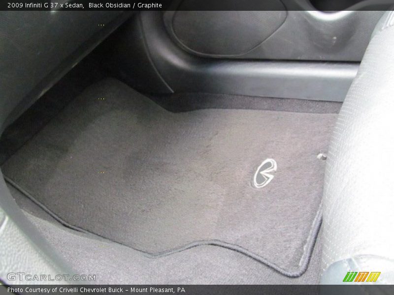 Black Obsidian / Graphite 2009 Infiniti G 37 x Sedan