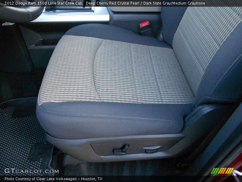 Deep Cherry Red Crystal Pearl / Dark Slate Gray/Medium Graystone 2012 Dodge Ram 1500 Lone Star Crew Cab