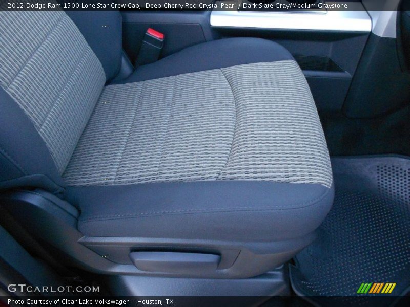 Deep Cherry Red Crystal Pearl / Dark Slate Gray/Medium Graystone 2012 Dodge Ram 1500 Lone Star Crew Cab