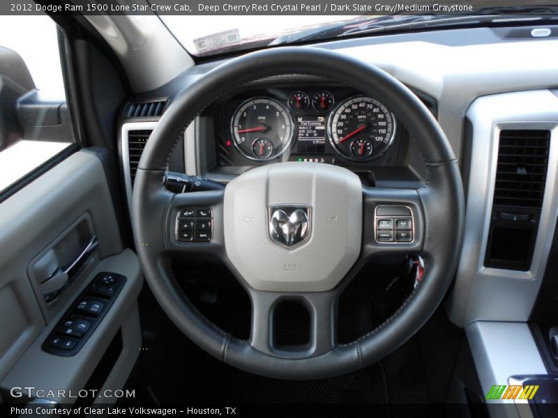  2012 Ram 1500 Lone Star Crew Cab Steering Wheel