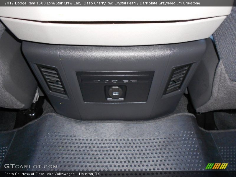 Deep Cherry Red Crystal Pearl / Dark Slate Gray/Medium Graystone 2012 Dodge Ram 1500 Lone Star Crew Cab