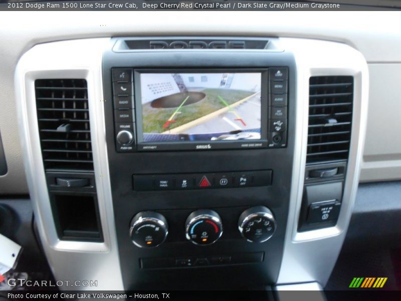 Deep Cherry Red Crystal Pearl / Dark Slate Gray/Medium Graystone 2012 Dodge Ram 1500 Lone Star Crew Cab