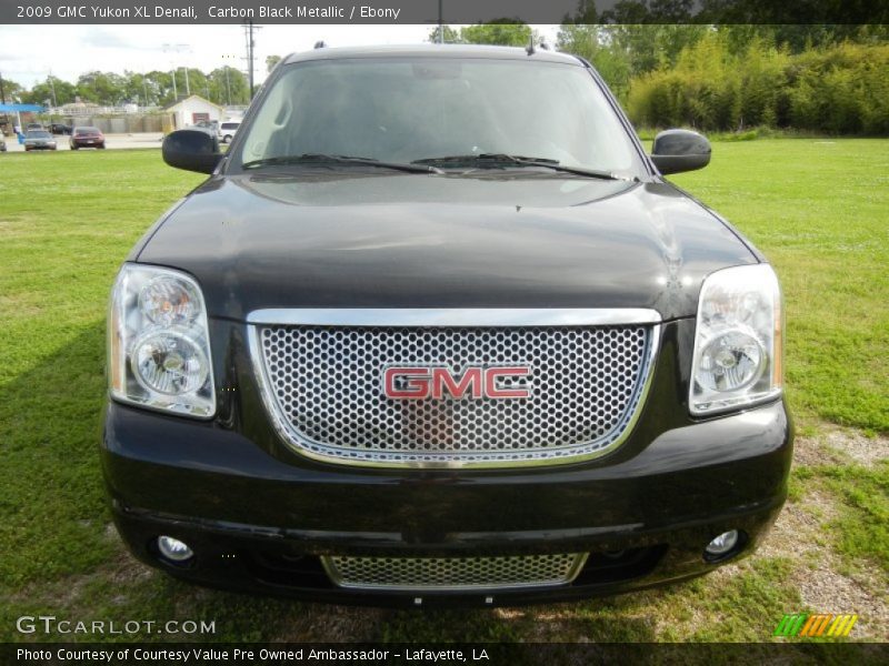 Carbon Black Metallic / Ebony 2009 GMC Yukon XL Denali