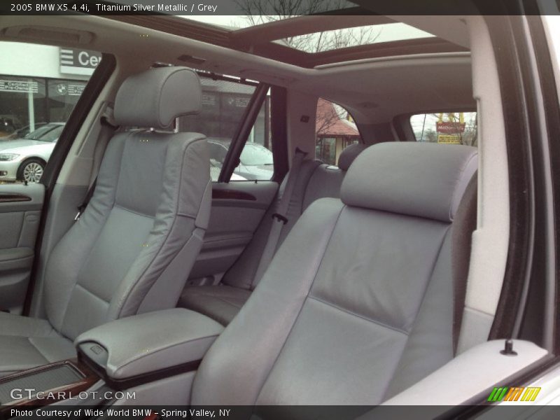 Titanium Silver Metallic / Grey 2005 BMW X5 4.4i