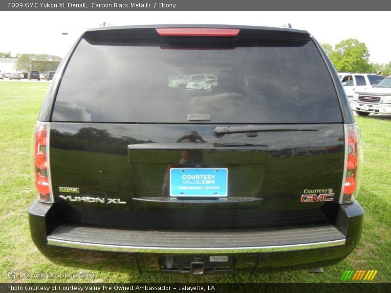 Carbon Black Metallic / Ebony 2009 GMC Yukon XL Denali