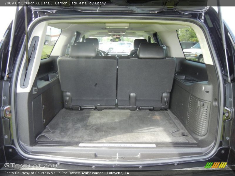 Carbon Black Metallic / Ebony 2009 GMC Yukon XL Denali