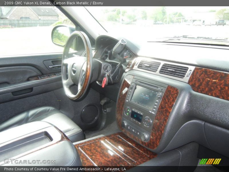 Carbon Black Metallic / Ebony 2009 GMC Yukon XL Denali