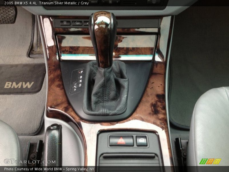 Titanium Silver Metallic / Grey 2005 BMW X5 4.4i