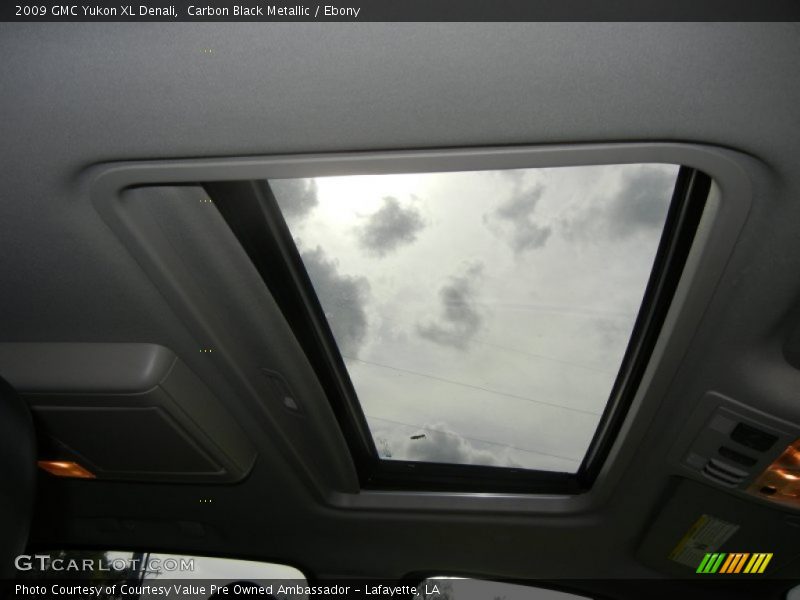 Carbon Black Metallic / Ebony 2009 GMC Yukon XL Denali