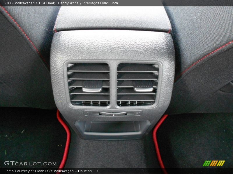 Candy White / Interlagos Plaid Cloth 2012 Volkswagen GTI 4 Door