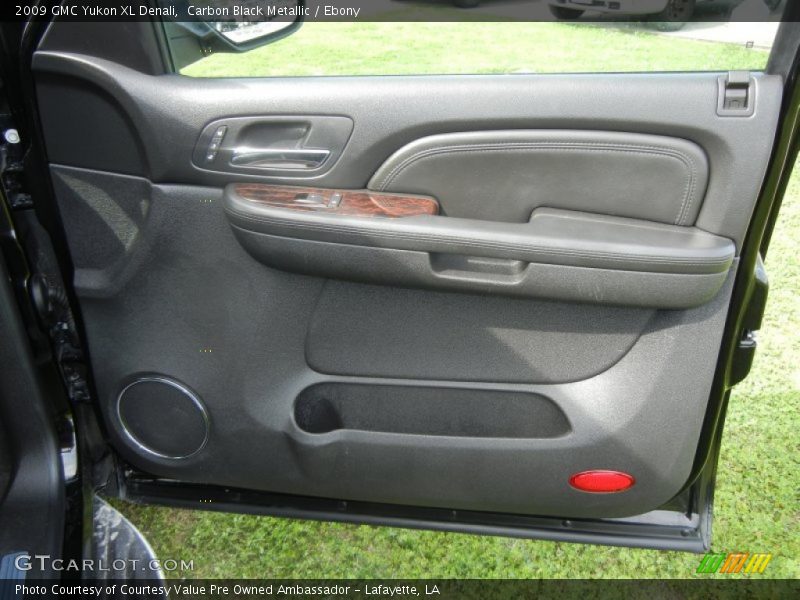 Carbon Black Metallic / Ebony 2009 GMC Yukon XL Denali
