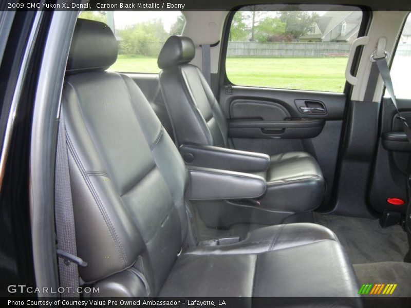 Carbon Black Metallic / Ebony 2009 GMC Yukon XL Denali