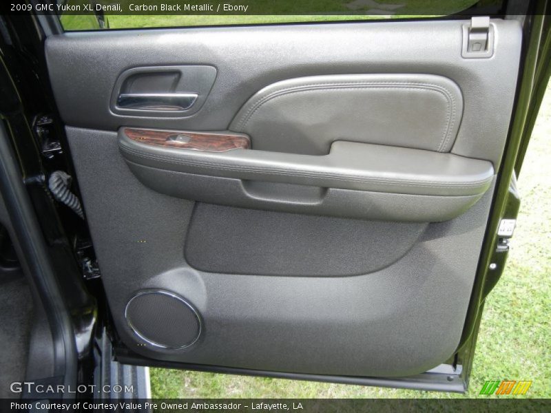 Carbon Black Metallic / Ebony 2009 GMC Yukon XL Denali