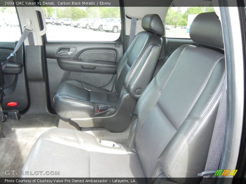 Carbon Black Metallic / Ebony 2009 GMC Yukon XL Denali