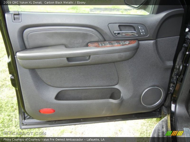 Carbon Black Metallic / Ebony 2009 GMC Yukon XL Denali
